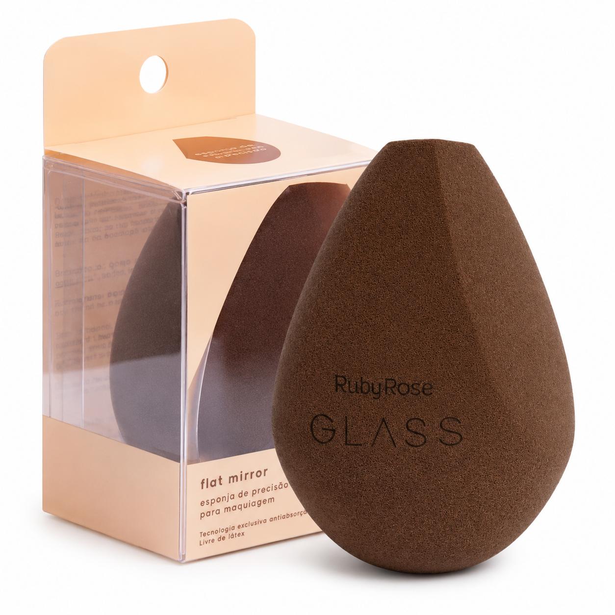 BOX ESPONJA 6 UNIDADES LINHA GLASS RUBY ROSE