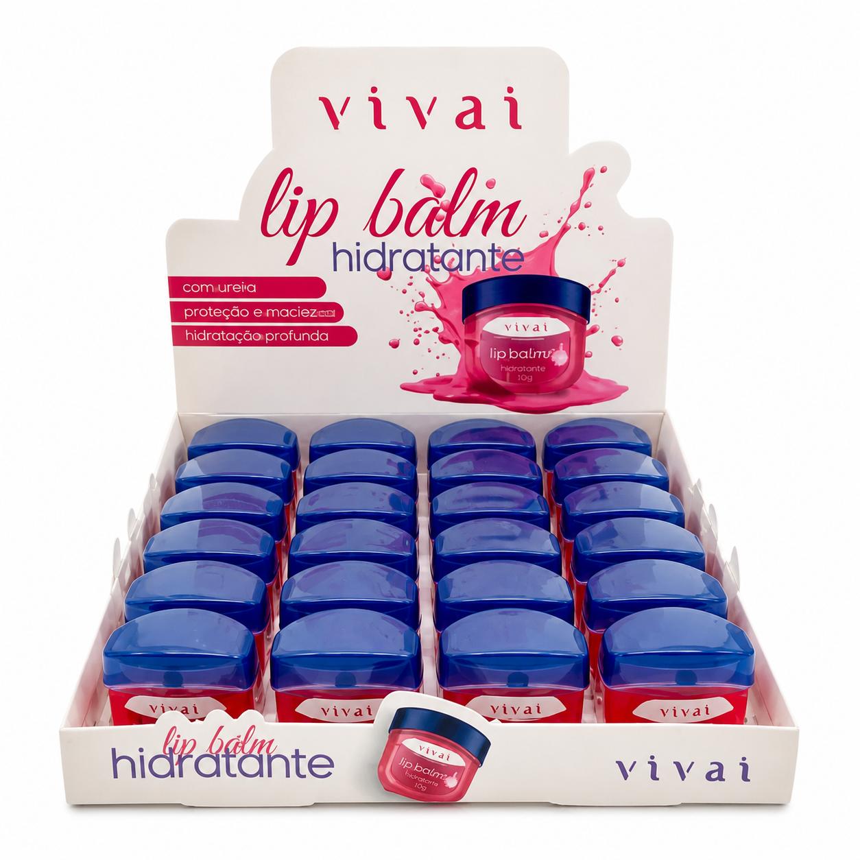 Box 24 Lip Balm Hidratante Vivai