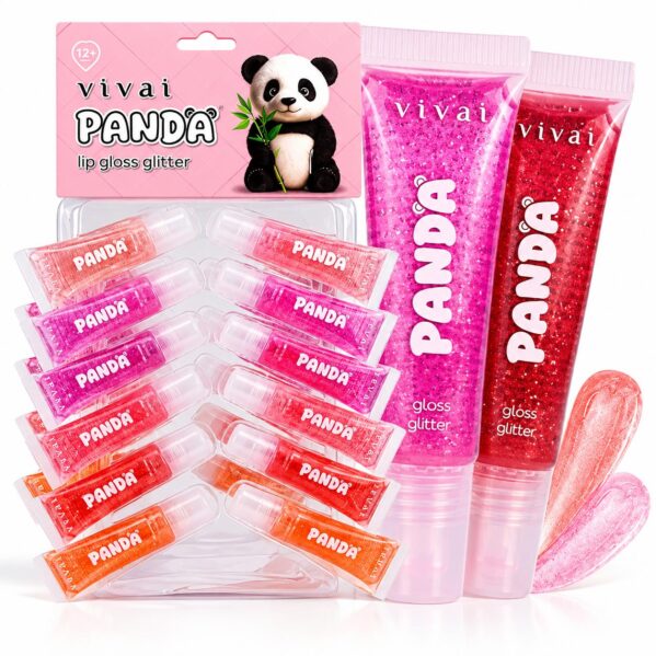 BOX C/24 LIP  GLOSS GlITER  PANDA /2029